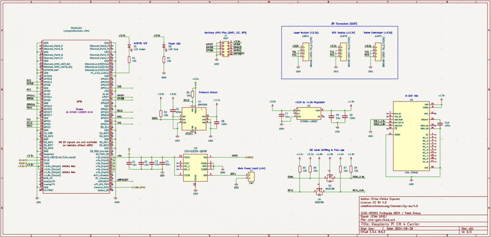 Main Board Schematic