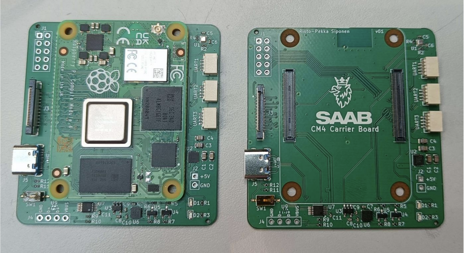 Finished Main PCB